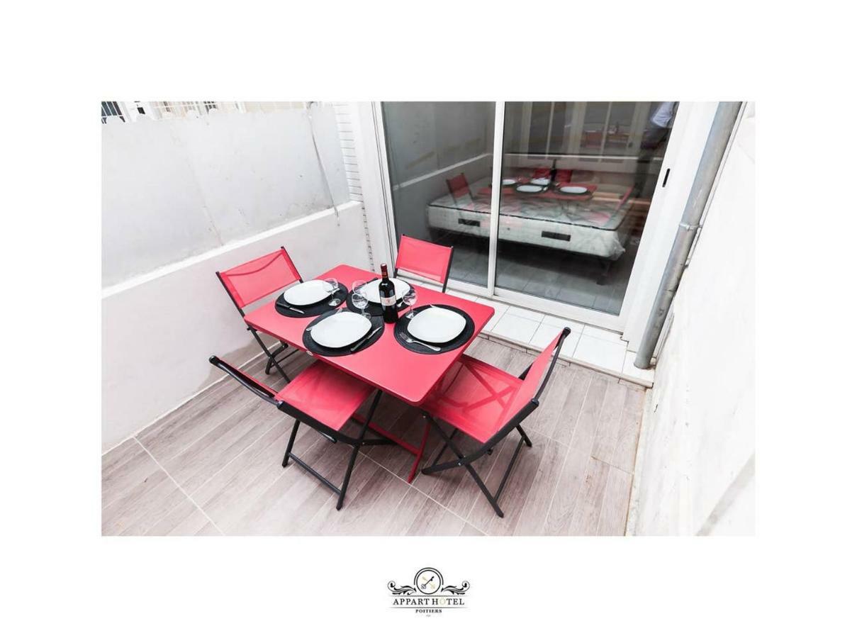 La Suite T2 40M2 Avec Terrasse 1Ch-4Pers Appart Hotel פואטייה מראה חיצוני תמונה